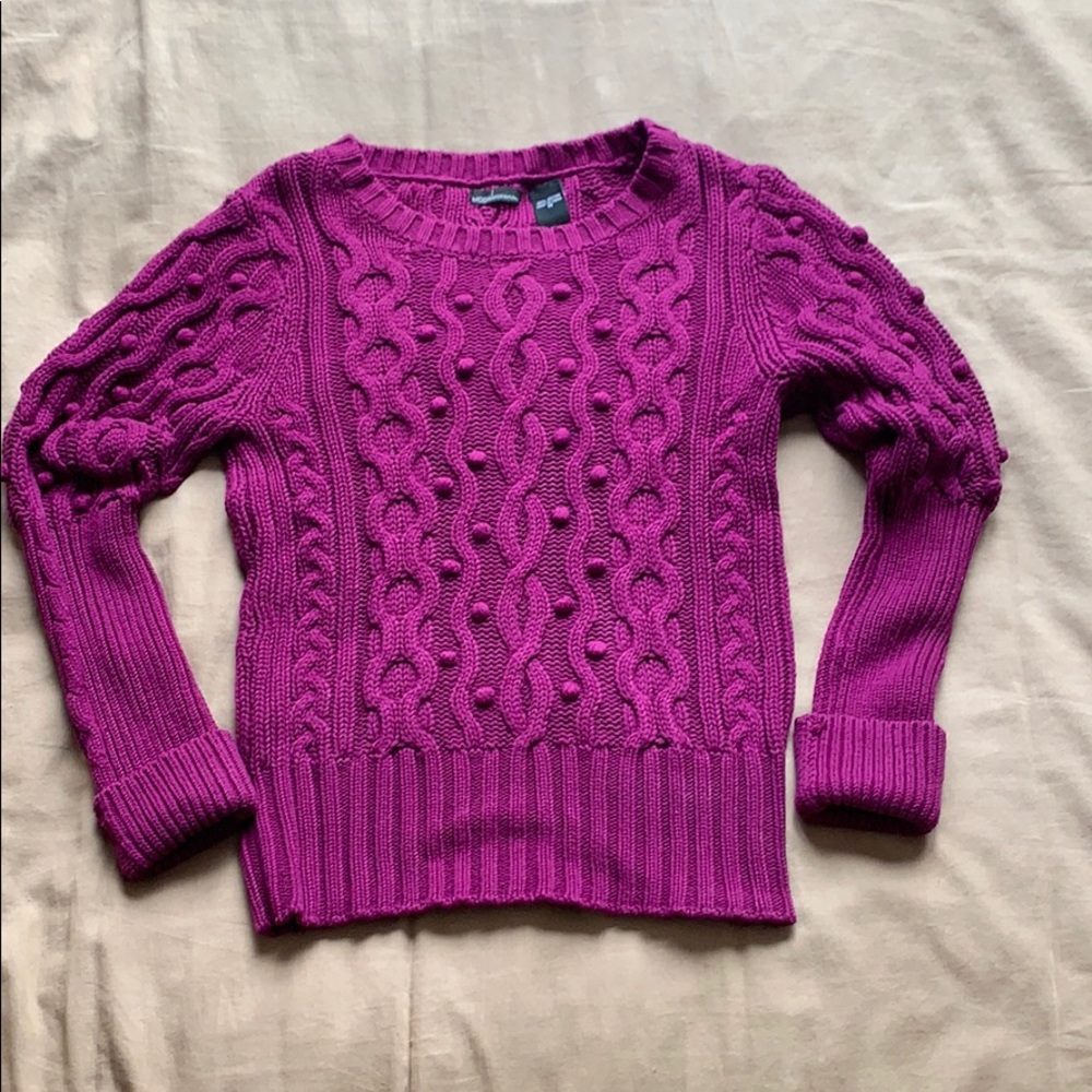 100% Cotton Chunky Sweater